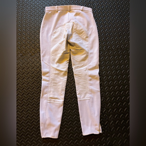 Tuff rider low rise, full seat breeches, size 28,  white - Picture 2 of 4